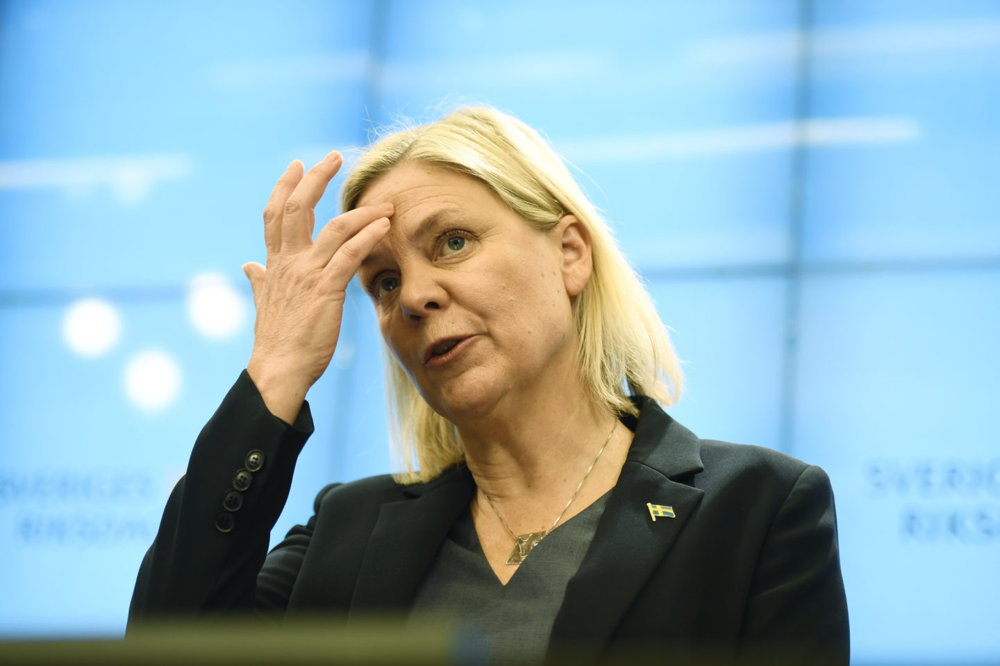Sveriges statminister Magdalena Andersson
